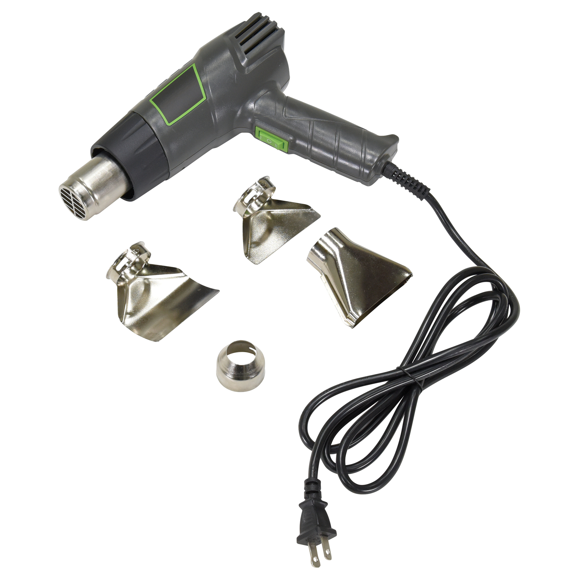 Vestil Plastic Electric Shrink Wrap Heat Gun - Variable Temperature, 60in. Cord, 115V, Model# SH-GUN-E